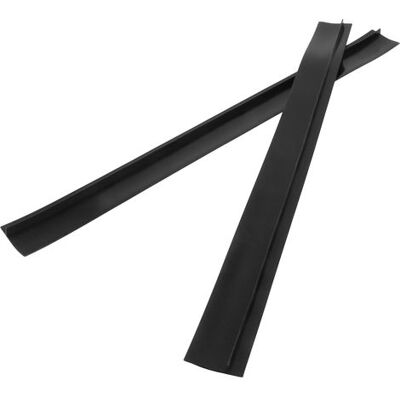 HEAT 2 Abdeckleisten Für Herdplatten, Öl- Und Hitzebeständige Dichtungsleiste Für Backofen, Arbeitsfläche (schwarz, 63,5 Cm) HEAT 2 Abdeckleisten Für Herdplatten, Öl- Und Hitzebeständige Dichtungsleiste Für Backofen, Arbeitsfläche (schwarz, 63,5 Cm)
