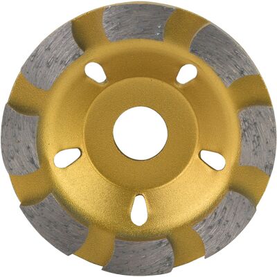 JUTE 80-mm-diamantschleifscheibe Für Betonkübel/-platten JUTE 80-mm-diamantschleifscheibe Für Betonkübel/-platten