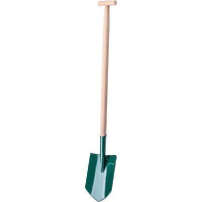 OEM Gartenspaten, Robustes Metallblatt, Holzgriff, 116 Cm Lang, Vielseitig Einsetzbar, Ideal Zum Graben OEM Gartenspaten, Robustes Metallblatt, Holzgriff, 116 Cm Lang, Vielseitig Einsetzbar, Ideal Zum Graben
