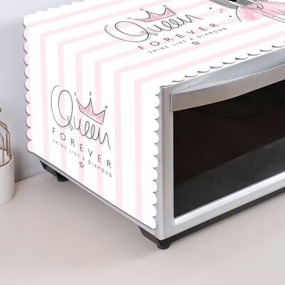 HEAT Schutzhülle Für Mikrowelle Und Backofen, Niedlich, Staubdicht, Universell Einsetzbar, Ölabweisend, Nordischer Stil, Schlichtes Design, Prinzessinnenmuster, 35 X 100 Cm HEAT Schutzhülle Für Mikrowelle Und Backofen, Niedlich, Staubdicht, Universell Einsetzbar, Ölabweisend, Nordischer Stil, Schlichtes Design, Prinzessinnenmuster, 35 X 100 Cm