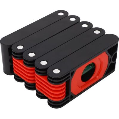 HEAT Faltbare Wasserwaage Mit Magnet, Hochpräzises, Ausziehbares Winkelmessgerät HEAT Faltbare Wasserwaage Mit Magnet, Hochpräzises, Ausziehbares Winkelmessgerät