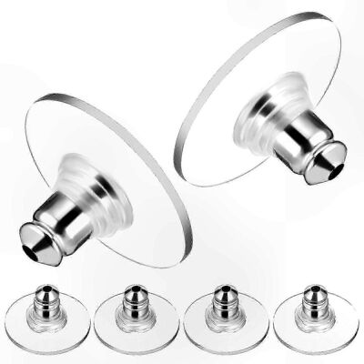 MIXHOME Silikon-ohrringstopper - 6er-pack, Sicherheitsverschlüsse Für Ersatzteile, Befestigungsteile Für Piercings. MIXHOME Silikon-ohrringstopper - 6er-pack, Sicherheitsverschlüsse Für Ersatzteile, Befestigungsteile Für Piercings.