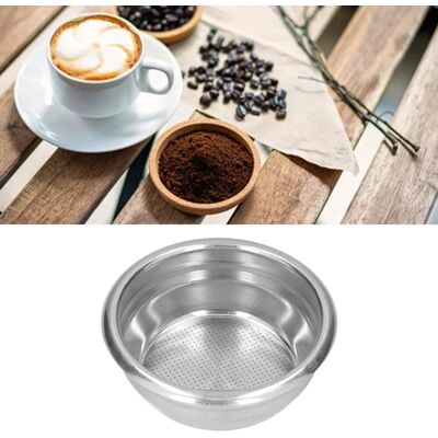 JUTE 58-mm-doppelkaffeebehälter, Universeller Kaffeepulverbehälter Für Halbautomatische Kaffeemaschinen JUTE 58-mm-doppelkaffeebehälter, Universeller Kaffeepulverbehälter Für Halbautomatische Kaffeemaschinen