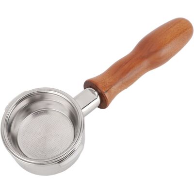 HEAT 58-mm-siebträger Ohne Boden Mit Siebkorb, 2 Ohren, Edelstahl-holzgriff, Abnehmbares Zubehör Für Kaffeemaschinen Der Wpm 130 HEAT 58-mm-siebträger Ohne Boden Mit Siebkorb, 2 Ohren, Edelstahl-holzgriff, Abnehmbares Zubehör Für Kaffeemaschinen Der Wpm 130