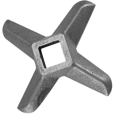 HEAT Professionelles Fleischwolfmesser Aus Edelstahl, Kreuzform, Ersatzteil Nr. 22 Für Küchenmaschinen Und Elektrische Fleischwölfe HEAT Professionelles Fleischwolfmesser Aus Edelstahl, Kreuzform, Ersatzteil Nr. 22 Für Küchenmaschinen Und Elektrische Fleischwölfe