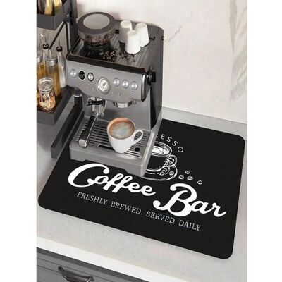 NONAME Saugfähige Und Wasserdichte Matte Für Küchenarbeitsplatten Und Kaffeemaschinen – Rutschfeste Und Hitzebeständige Silikonmatte, Dekoratives Küchenaccessoire, 20 X 30 Cm NONAME Saugfähige Und Wasserdichte Matte Für Küchenarbeitsplatten Und Kaffeemaschinen – Rutschfeste Und Hitzebeständige Silikonmatte, Dekoratives Küchenaccessoire, 20 X 30 Cm