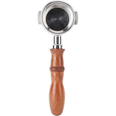 HEAT 58-mm-siebträger Ohne Boden, Griff Aus Rosenholz, Hohler Edelstahl-siebträger Für Expobar E61 Und Gemilai Typ 1 Kaffeemaschinen HEAT 58-mm-siebträger Ohne Boden, Griff Aus Rosenholz, Hohler Edelstahl-siebträger Für Expobar E61 Und Gemilai Typ 1 Kaffeemaschinen