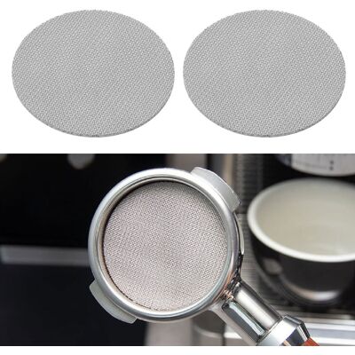 JUTE Filterhalter Für Kaffeemaschinen Aus Edelstahl, Sekundäres Wasserverteilungsgitter, Kaffeefilter, Kaffeefilterhalter, Filterscheibe, 1,7 Mm Dick, 53 Mm Durchmesser. JUTE Filterhalter Für Kaffeemaschinen Aus Edelstahl, Sekundäres Wasserverteilungsgitter, Kaffeefilter, Kaffeefilterhalter, Filterscheibe, 1,7 Mm Dick, 53 Mm Durchmesser.