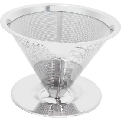 HEAT Kaffeefilter Aus Edelstahl, Trichter, Zubehör Für Kaffeemaschinen, Tropffilter, Wiederverwendbarer Filterbecher. HEAT Kaffeefilter Aus Edelstahl, Trichter, Zubehör Für Kaffeemaschinen, Tropffilter, Wiederverwendbarer Filterbecher.