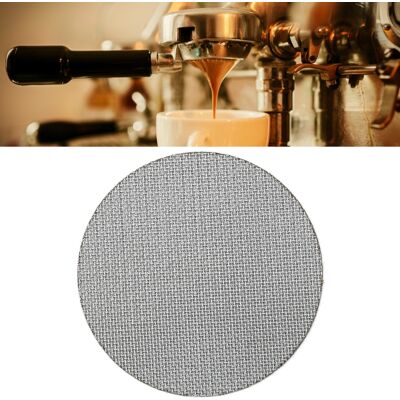JUTE Spülsieb Für Espressomaschinen-siebträger 51/53,5/58,5 Mm, Filtrationsgenauigkeit 150 Μm, Dicke 1,7 Mm, Durchmesser 53,5 Mm. JUTE Spülsieb Für Espressomaschinen-siebträger 51/53,5/58,5 Mm, Filtrationsgenauigkeit 150 Μm, Dicke 1,7 Mm, Durchmesser 53,5 Mm.