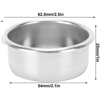 JUTE Kaffeefilter Aus Drahtgewebe, Druckloser Kaffeekorb, Behälter Für Gemahlenen Kaffee, Zubehör Für Kaffeemaschinen, 54 Mm JUTE Kaffeefilter Aus Drahtgewebe, Druckloser Kaffeekorb, Behälter Für Gemahlenen Kaffee, Zubehör Für Kaffeemaschinen, 54 Mm