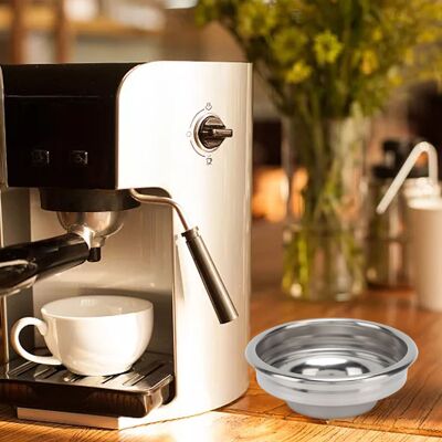 JUTE Filterhalter Für Italienische Halbautomaten-kaffeemaschinen, Kapselkaffeemaschinen, Edelstahl-filterhalter. JUTE Filterhalter Für Italienische Halbautomaten-kaffeemaschinen, Kapselkaffeemaschinen, Edelstahl-filterhalter.