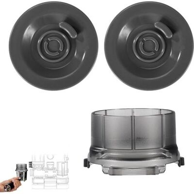 OEM Filterhaltertrichter Mit 2 Reinigungsscheiben Für Die Ninja Luxe Es601 Kaffee-/espressomaschine, Spritzfreier Dosiertrichter Aus Kunststoff Für Espresso, Zubehör Für Kaffeemaschinen (grau) OEM Filterhaltertrichter Mit 2 Reinigungsscheiben Für Die Ninja Luxe Es601 Kaffee-/espressomaschine, Spritzfreier Dosiertrichter Aus Kunststoff Für Espresso, Zubehör Für Kaffeemaschinen (grau)
