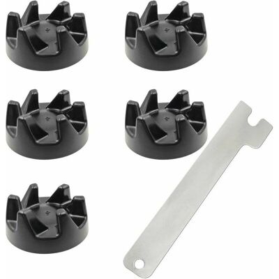 OEM 5-teiliges Set Gummikupplungszahnräder Mit Ausbauwerkzeug Für Kitchenaid 9704230 OEM 5-teiliges Set Gummikupplungszahnräder Mit Ausbauwerkzeug Für Kitchenaid 9704230