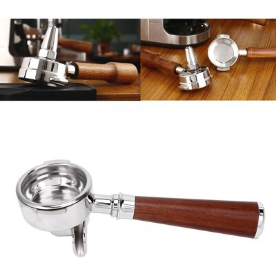 JUTE 58-mm-espressofilterhalter, Rosenholz-filterhalter Für Italienische Kaffeemaschinen JUTE 58-mm-espressofilterhalter, Rosenholz-filterhalter Für Italienische Kaffeemaschinen