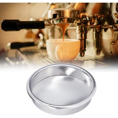 JUTE Reinigungsschale Aus Edelstahl Für 58-mm-halbautomaten-kaffeemaschinen, Mit Nicht Porösem Filter Und Reinigungstank. JUTE Reinigungsschale Aus Edelstahl Für 58-mm-halbautomaten-kaffeemaschinen, Mit Nicht Porösem Filter Und Reinigungstank.