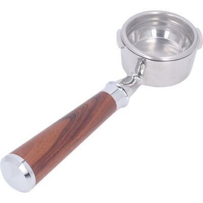 HEAT 58-mm-siebträger Ohne Boden, Holzgriff, Doppelohr-kaffeefilter Für Gaggia-kaffeemaschinen, A Red Sour Branch HEAT 58-mm-siebträger Ohne Boden, Holzgriff, Doppelohr-kaffeefilter Für Gaggia-kaffeemaschinen, A Red Sour Branch