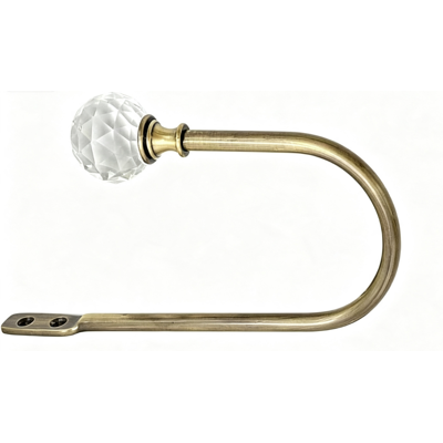 OEM Raffhalter Aus Massivem Stahl – U-förmige Wandhalterung – 4er-set – Klare Kristallknöpfe Für Die Inneneinrichtung OEM Raffhalter Aus Massivem Stahl – U-förmige Wandhalterung – 4er-set – Klare Kristallknöpfe Für Die Inneneinrichtung