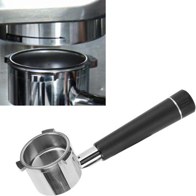 JUTE Passend Für Delonghi Serie 9 9335/9155/9355/9665, Spezieller Kaffeepulvergriff, Kaffeefiltergriff Aus Edelstahl, Schwarz. JUTE Passend Für Delonghi Serie 9 9335/9155/9355/9665, Spezieller Kaffeepulvergriff, Kaffeefiltergriff Aus Edelstahl, Schwarz.