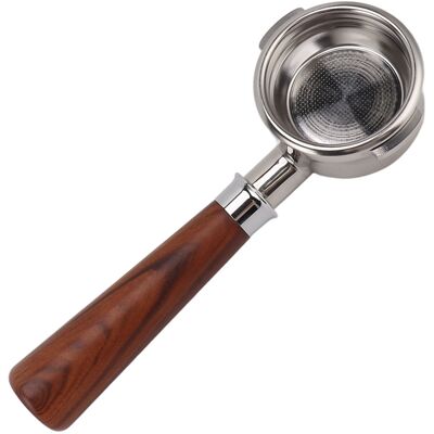 HEAT 58-mm-siebträger Ohne Boden, Universell Für Kaffeemaschinen, Doppelohren-siebträger, Edelstahl, Typ A1, Roter Säurezweig HEAT 58-mm-siebträger Ohne Boden, Universell Für Kaffeemaschinen, Doppelohren-siebträger, Edelstahl, Typ A1, Roter Säurezweig