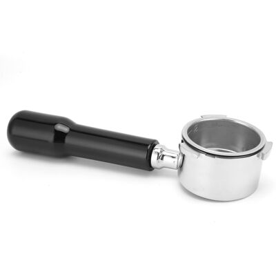 HEAT Kaffeefilterhalter Aus Edelstahl, 54 Mm, Schwarz, Bodenlos, Ersatzteil Für Kaffeemaschinen HEAT Kaffeefilterhalter Aus Edelstahl, 54 Mm, Schwarz, Bodenlos, Ersatzteil Für Kaffeemaschinen