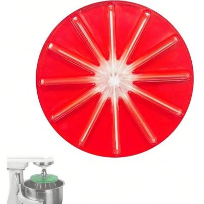 NONAME Splentdid Mixer-schaber-zubehör, Spritzschutz Für Den Rührkopf Von Standmixern, Kompatibel Mit Kitchenaid 4,5- Und 5-quart-mixern, Rot NONAME Splentdid Mixer-schaber-zubehör, Spritzschutz Für Den Rührkopf Von Standmixern, Kompatibel Mit Kitchenaid 4,5- Und 5-quart-mixern, Rot