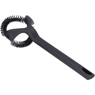 HEAT Abnehmbare Reinigungsbürste Für Kaffeemaschinen, Verhindert Verbrühungen, Nylon, Runde Bürsten Für Kaffeekannen, 58 Mm / 2,3 Zoll HEAT Abnehmbare Reinigungsbürste Für Kaffeemaschinen, Verhindert Verbrühungen, Nylon, Runde Bürsten Für Kaffeekannen, 58 Mm / 2,3 Zoll