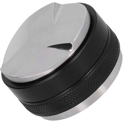 HEAT 58-mm-doppelkopf-kaffeeauslauf, Verstellbar, Edelstahl-tamper, Espresso-presswerkzeug HEAT 58-mm-doppelkopf-kaffeeauslauf, Verstellbar, Edelstahl-tamper, Espresso-presswerkzeug