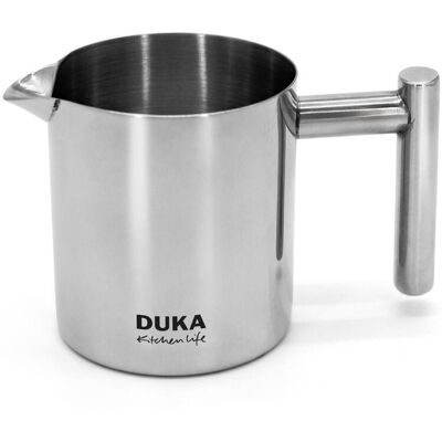 OEM Milchaufschäumkännchen 250 Ml Edelstahl Silber Barista Duka OEM Milchaufschäumkännchen 250 Ml Edelstahl Silber Barista Duka