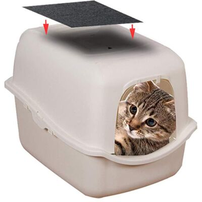HEAT 6 Stück Katzenstreufilter Für Kätzchen, Aktivkohlefilter Gegen Gerüche HEAT 6 Stück Katzenstreufilter Für Kätzchen, Aktivkohlefilter Gegen Gerüche