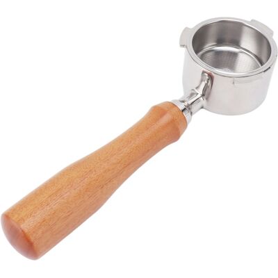 HEAT 51-mm-siebträger Mit 3 Ohren, Inklusive Filterkorb, Holzgriff Und Bodenlosem Siebträger Für Kaffeemaschinen Der Größe Ec0680 Typ 3 HEAT 51-mm-siebträger Mit 3 Ohren, Inklusive Filterkorb, Holzgriff Und Bodenlosem Siebträger Für Kaffeemaschinen Der Größe Ec0680 Typ 3
