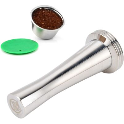 JUTE 30-mm-kaffeetamper Aus Edelstahl, Massiver Illy-tamper Für Kaffeemaschinen JUTE 30-mm-kaffeetamper Aus Edelstahl, Massiver Illy-tamper Für Kaffeemaschinen