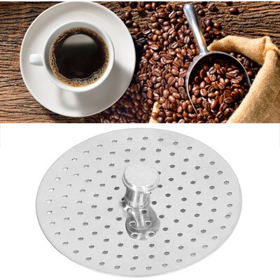 JUTE Zubehör Für Italienische Kaffeemaschinen, Kaffeestampfer Aus Edelstahl, Kaffeefilter Für Italienische Kaffeemaschinen, 2 Portionen JUTE Zubehör Für Italienische Kaffeemaschinen, Kaffeestampfer Aus Edelstahl, Kaffeefilter Für Italienische Kaffeemaschinen, 2 Portionen