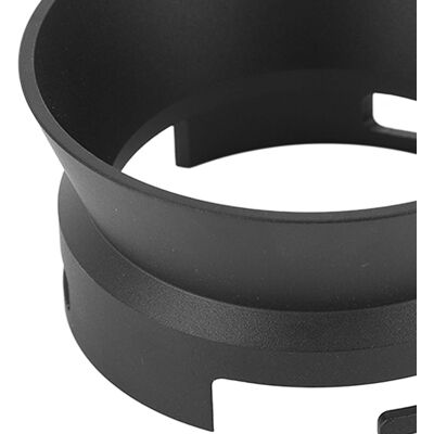 HEAT Schwarzer Kaffeedosiertrichter Aus Aluminiumlegierung, Dosiertrichterring Für Restaurant-kaffeemaschinen Mit 54-mm-griff HEAT Schwarzer Kaffeedosiertrichter Aus Aluminiumlegierung, Dosiertrichterring Für Restaurant-kaffeemaschinen Mit 54-mm-griff