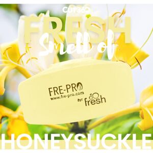 FRE-PRO Cut360 Fresh Bowl Clip - Duftspender / Lufterfrischer für Damen-Toiletten - Honeysuckle, 1 Stück