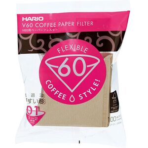 Hario Misarashi braune Papierfilter – V60-01 – 100 Stück