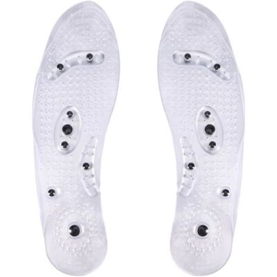 Generic 2 Paar Transparente, Magnetische, Atmungsaktive Massage-einlegesohlen Verbessern Das Multifunktionale Pflegegerät - Pflegesäule Generic 2 Paar Transparente, Magnetische, Atmungsaktive Massage-einlegesohlen Verbessern Das Multifunktionale Pflegegerät - Pflegesäule