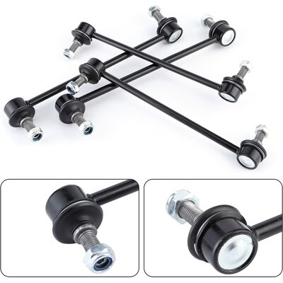 HEAT 4-teiliges Stabilisator-koppelstangenset Vorne Und Hinten K90344, Passend Für Avalon / Camry / Solara / Es300 / Rx330 HEAT 4-teiliges Stabilisator-koppelstangenset Vorne Und Hinten K90344, Passend Für Avalon / Camry / Solara / Es300 / Rx330