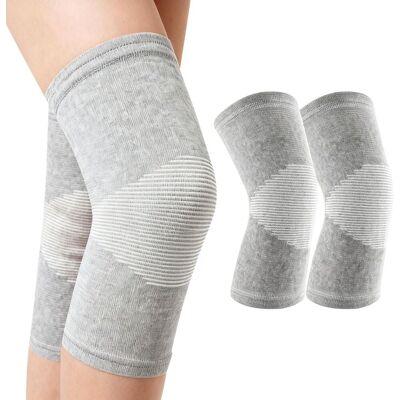OEM Kzq Bambus-knieschoner, 1 Paar, Unisex, Kompressions-sport-knieschoner, Grau, Größe M OEM Kzq Bambus-knieschoner, 1 Paar, Unisex, Kompressions-sport-knieschoner, Grau, Größe M