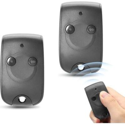 OEM Telecommande Portail - 433,42 Mhz - 2 Canaux - Compatible Avec Moteurs De Portail Et Porte De Garage - Lot De 2 OEM Telecommande Portail - 433,42 Mhz - 2 Canaux - Compatible Avec Moteurs De Portail Et Porte De Garage - Lot De 2