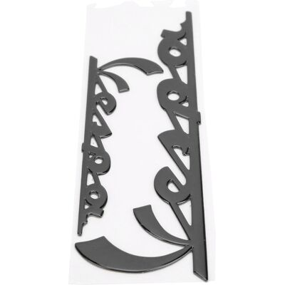 HEAT 3d-emblem-aufkleber Für Vespa Gts300 Lx125 Lx150 Ie Sprint Primavera 300 Lx Lxv Schwarz Super HEAT 3d-emblem-aufkleber Für Vespa Gts300 Lx125 Lx150 Ie Sprint Primavera 300 Lx Lxv Schwarz Super
