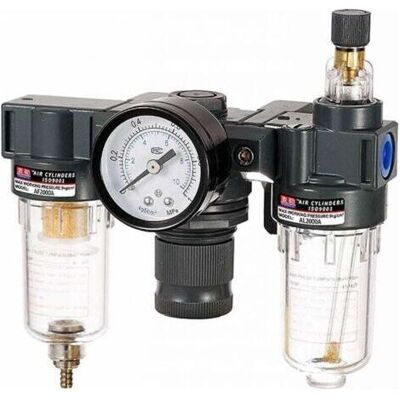 OEM Luftfilterregler, Kompressor-wasserabscheider, Öl-wasserabscheiderfilter, 1/4"-luftdruckregler Mit Manometer, Luftkompressorfilter OEM Luftfilterregler, Kompressor-wasserabscheider, Öl-wasserabscheiderfilter, 1/4"-luftdruckregler Mit Manometer, Luftkompressorfilter