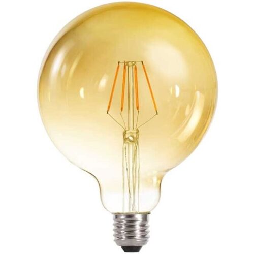 CRISTALRECORD LED-Glühbirne G125 E27 4W 350lm 2000ºK - Karamell