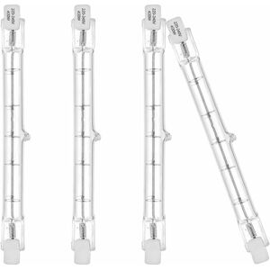 MUMU Eco Halogen R7S Glühbirnen 118 mm 400 W 230 V 5200 lm Warmweiß 2700 K J-Typ-Glühbirne für Arbeit, Sicherheit, Landschaftsbeleuchtung, MUMU Eco Halogen R7S Glühbirnen 118 mm 400 W 230 V 5200 lm Warmweiß 2700 K J-Typ-Glühbirne für Arbeit, Sicherheit, Landschaftsbeleuchtung,