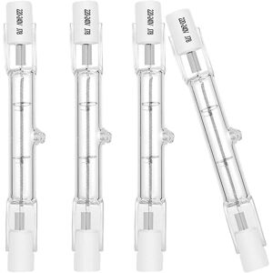 Jusch - Eco R7S Halogenlampe, 78 mm, 120 w, 230 v, 1600 lm, warmweiß 2700 k, T3 J-Typ-Glühbirne für Arbeit, Sicherheit, Landschaftsbeleuchtung, Jusch - Eco R7S Halogenlampe, 78 mm, 120 w, 230 v, 1600 lm, warmweiß 2700 k, T3 J-Typ-Glühbirne für Arbeit, Sicherheit, Landschaftsbeleuchtung,