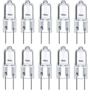 SNQ G4 Halogenlampen 12 v 10 w Warmweiß 10er-Pack SNQ G4 Halogenlampen 12 v 10 w Warmweiß 10er-Pack