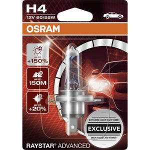 Osram - gll H4 Raystar Advanced +150% 12V 60/55W Autolampen Osram - gll H4 Raystar Advanced +150% 12V 60/55W Autolampen
