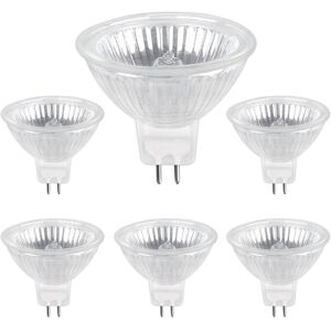 XISRENS Tigrezy 6er-Pack GU5.3 35W 12V Halogenlampen, 680lm Warmweiß 2700K, dimmbar, MR16 Halogen-Spotlampe XISRENS Tigrezy 6er-Pack GU5.3 35W 12V Halogenlampen, 680lm Warmweiß 2700K, dimmbar, MR16 Halogen-Spotlampe