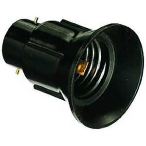 ELECTRALINE Transformator von B22- auf E27-Fassung ELECTRALINE Transformator von B22- auf E27-Fassung