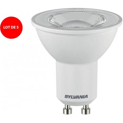 Sylvania 5er Pack GU10 3000K 345lm LED-Lampe Sylvania 5er Pack GU10 3000K 345lm LED-Lampe